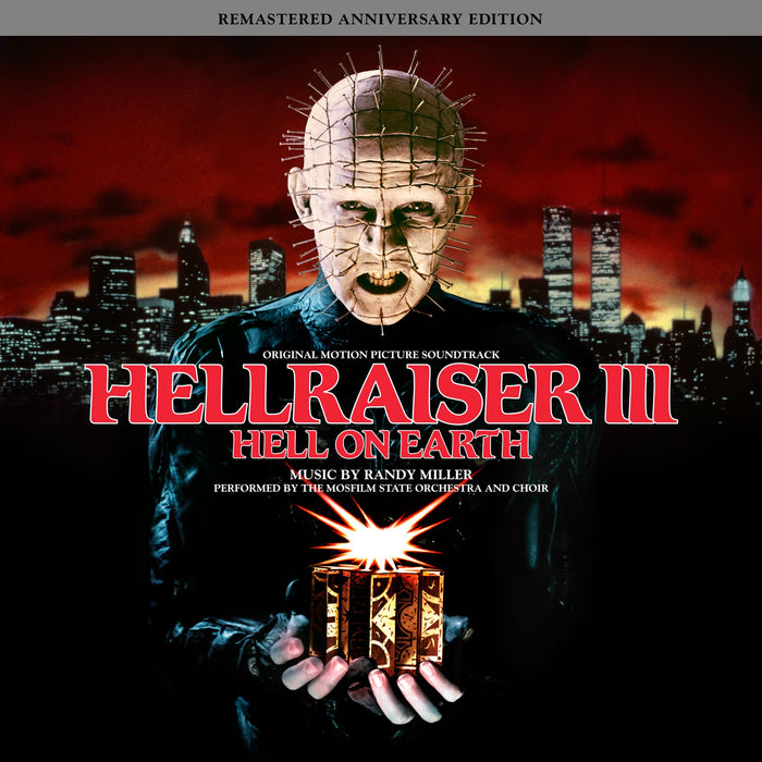 Randy Miller - Hellraiser III - Hell On Earth (Original Motion Picture Soundtrack) (2X LP Red w/ Black Smoke) - LKS35360