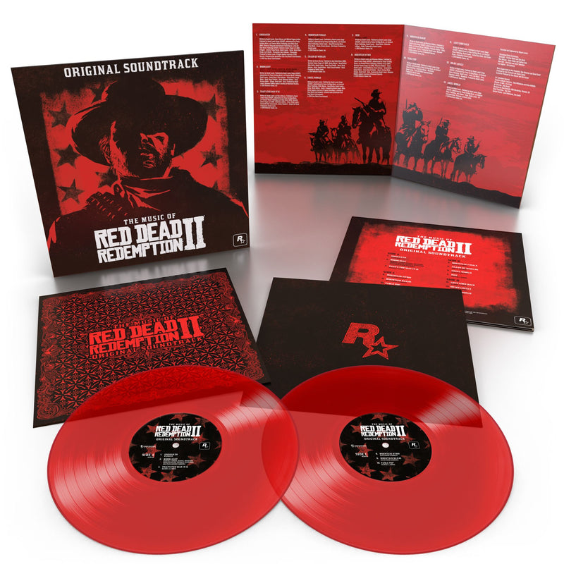 Various Artists - The Music of Red Dead Redemption 2 (2x LP - Trans Red Vinyl) [Original Soundtrack] - LKS35477