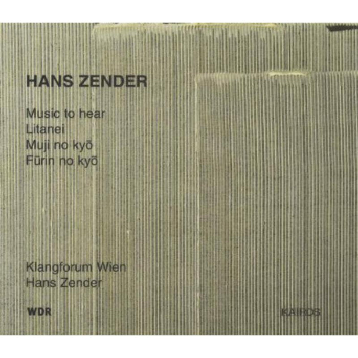 Klangforum Wien - Music to Hear/Litanei etc - KAI0012262