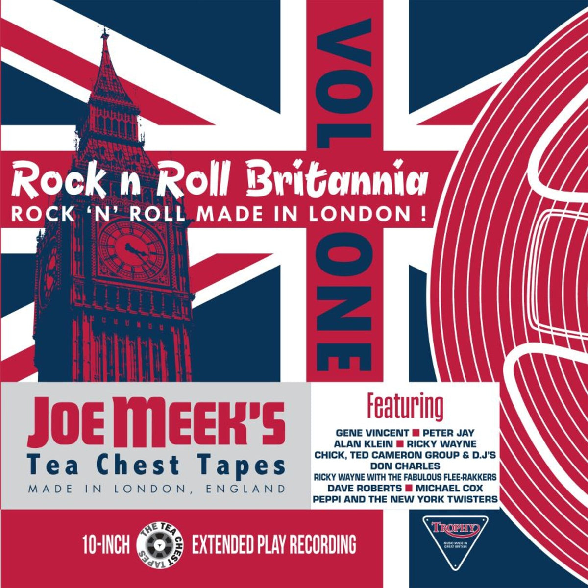 Various Artists - Rock n Roll Britannia Vol. 1 Joe Meek's Tea Chest Tapes - TRV1024