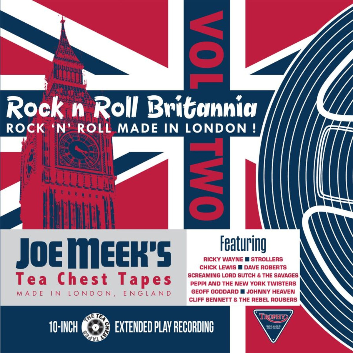 Various Artists - Rock n Roll Britannia Vol. 2 Joe Meek's Tea Chest Tapes - TRV1025