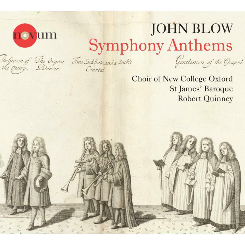 Choir Of New College Oxford - Blow: Symphony Anthems - NCR1389