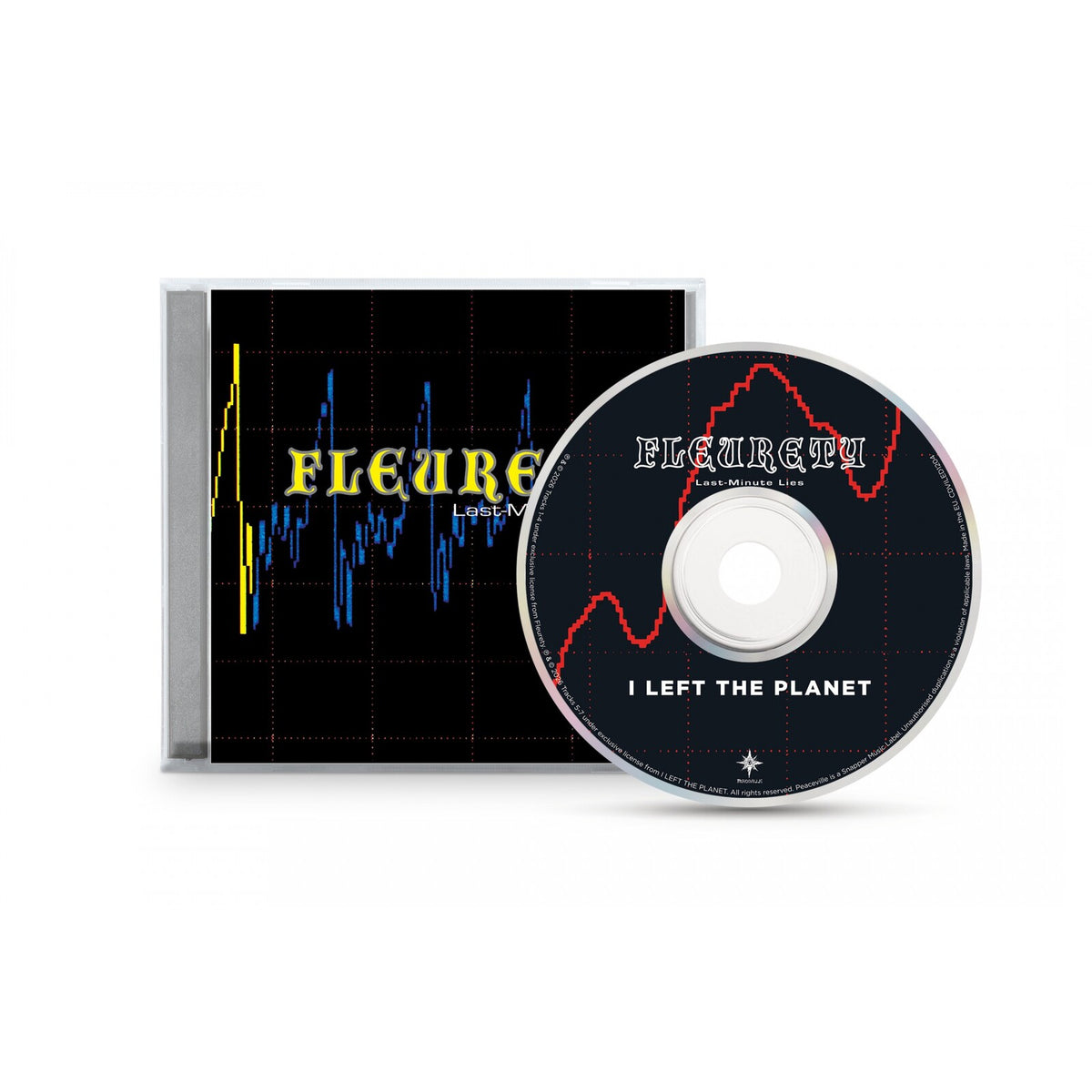 Fleurety - Last Minute Lies / I Left The Planet - CDVILED1204