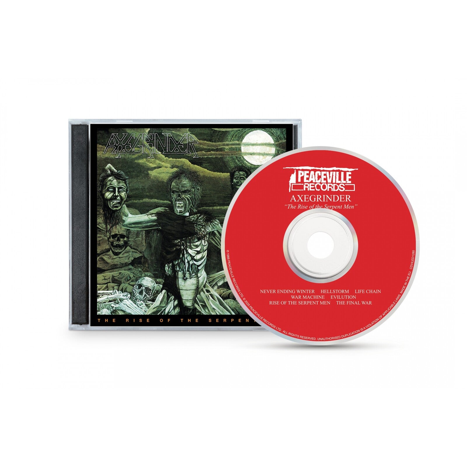Axegrinder: Rise Of The Serpent Men – Proper Music