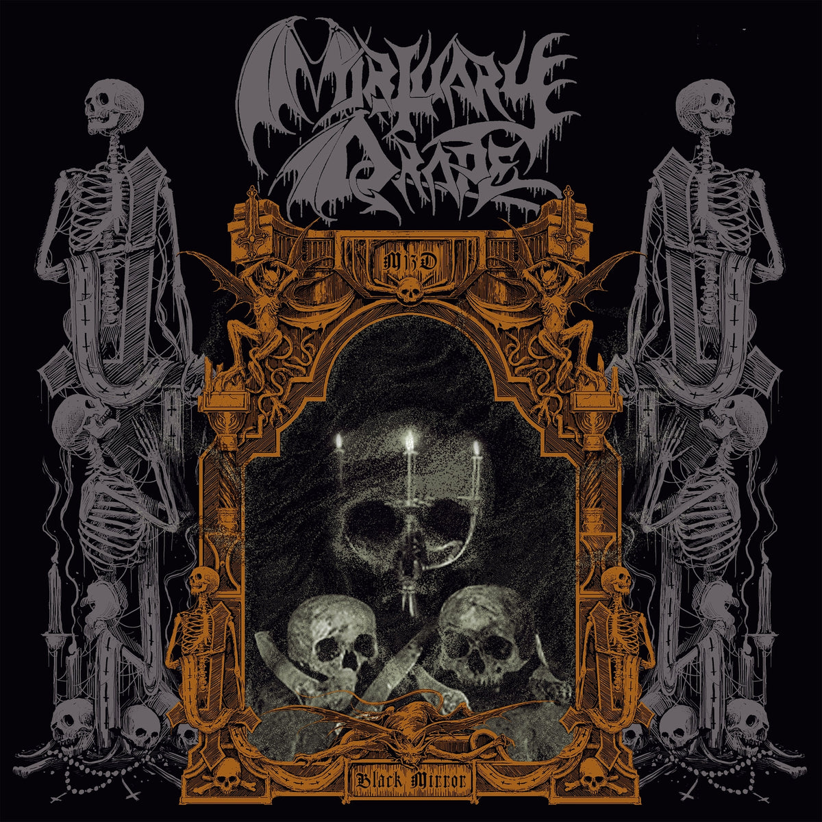 Mortuary Drape - Black Mirror - CDVILEF1066