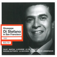 G. Di Stefano;San Fransisco Associsation Orchestra - Di Stefano in San Fransisco  (1950) - MCD00069