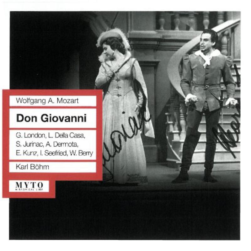 London/Weber/Della Casa/Dermota/Jurinac/Kunz/Berry - Don Giovanni  (in German, Vienna State Opera 1955) - MCD00217