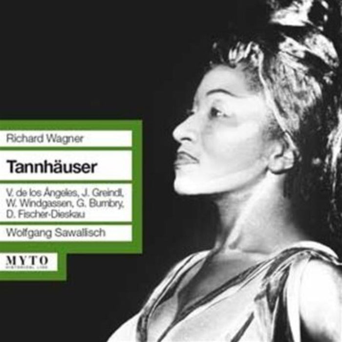 Greindl;Windgassen;Dieskau;Bumbry;De Los Angeles - Tannhauser   (Bayreuth 1961) - MCD00291