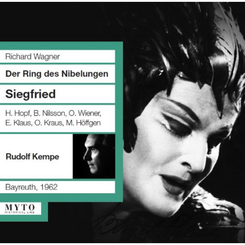 Hopf/Klaus/Wiener/Nilsson/Hoff - Siegfried (Bayreuth 30.07.1962) - MCD00325