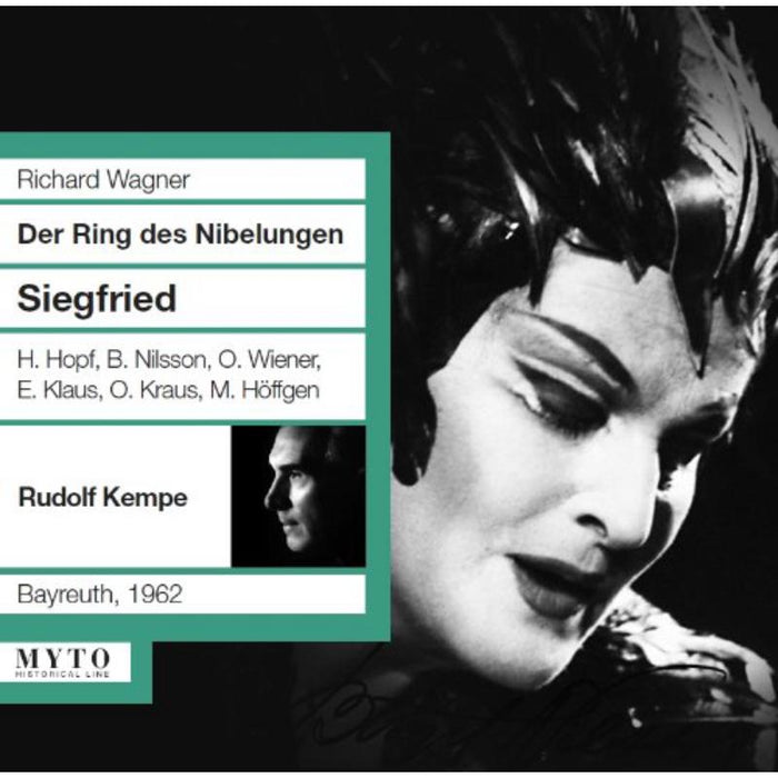 Hopf/Klaus/Wiener/Nilsson/Hoff - Siegfried (Bayreuth 30.07.1962) - MCD00325
