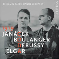 Benjamin Baker, Daniel Lebhardt - 1919 Coda Janacek, Boulanger, Debussy, Elgar - DCD34288