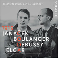 Benjamin Baker, Daniel Lebhardt - 1919 Coda Janacek, Boulanger, Debussy, Elgar - DCD34288