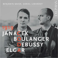 Benjamin Baker, Daniel Lebhardt - 1919 Coda Janacek, Boulanger, Debussy, Elgar - DCD34288