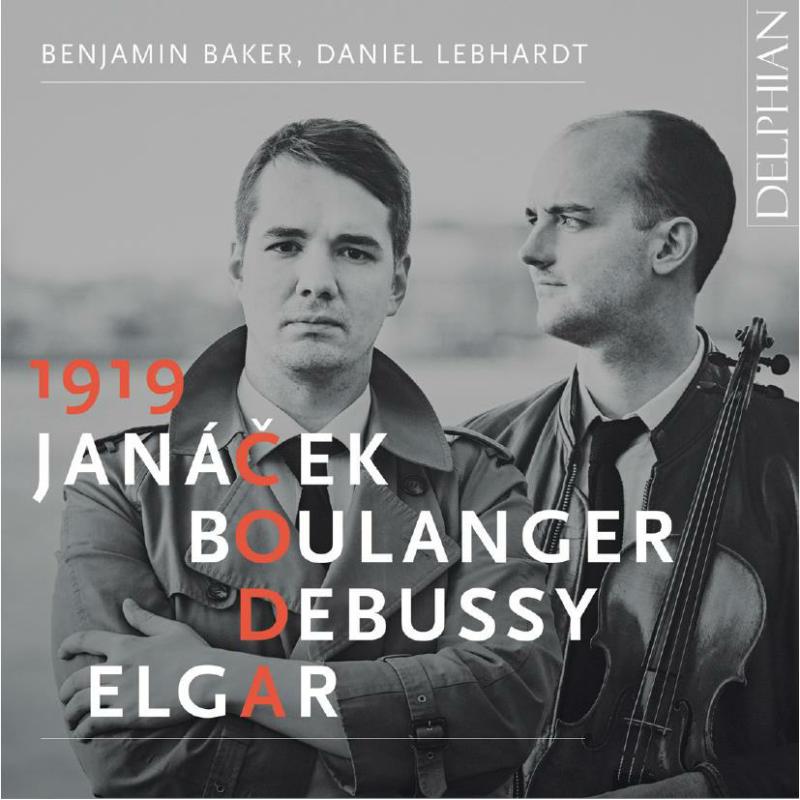 Benjamin Baker, Daniel Lebhardt - 1919 Coda Janacek, Boulanger, Debussy, Elgar - DCD34288