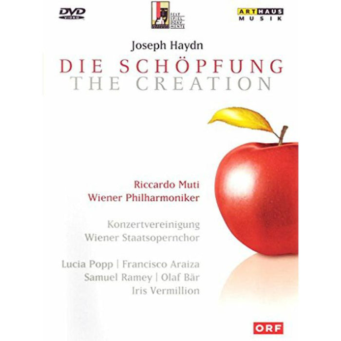 Vienna Philharmonic, Konzertvereinigung Wiener Staatsopernchor, Riccardo Muti (Conductor), Lucia Popp, Francisco Araiza, Samuel Ramey, Olaf Bar, Iris Vermillion, Franz Kabelka - Die Schopfung - 101479