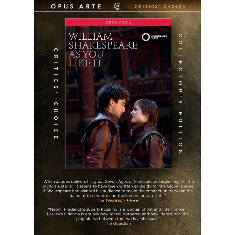 Shakespeare'S Globe 2009 - Shakespeare: As You Like It - OA1032D