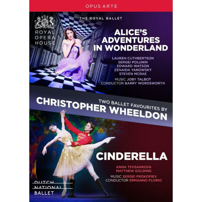 Royal Ballet/Dutch National - Two Ballet Favourites by Christopher Wheeldon: Alice's Adventures in Wonderland, Cinderella - OA1234BD