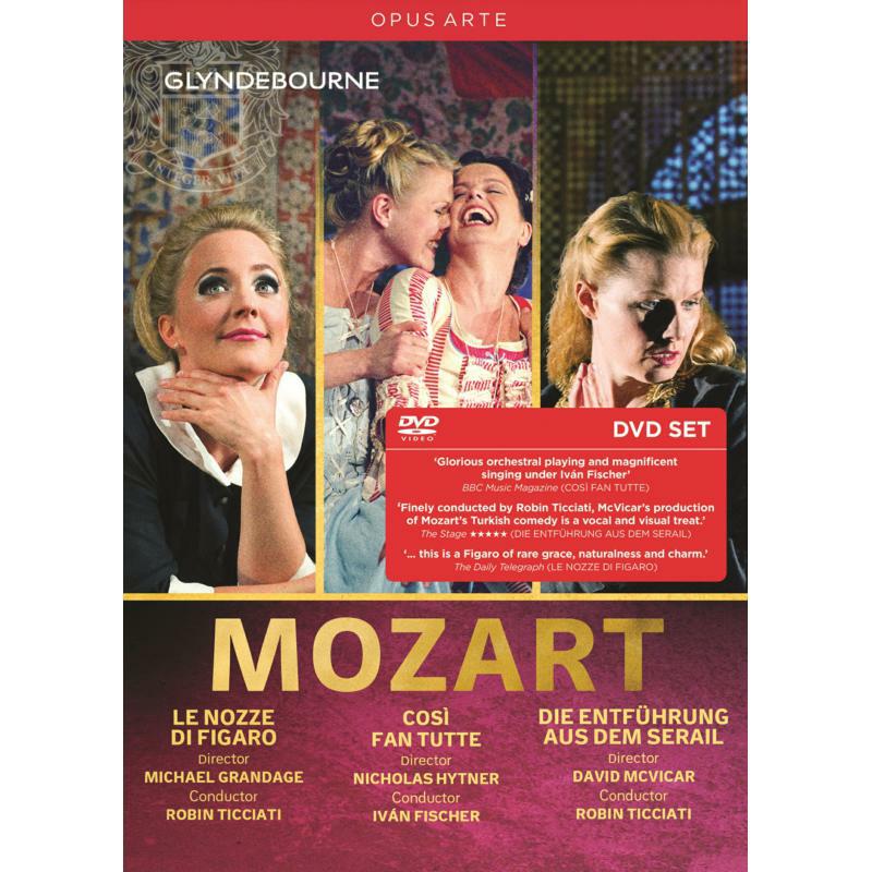 Various - Wolfgang Amadeus Mozart: Cosi fan tutte, Die Entfuhrung aus dem Serail, Le nozze di Figaro - OA1245BD