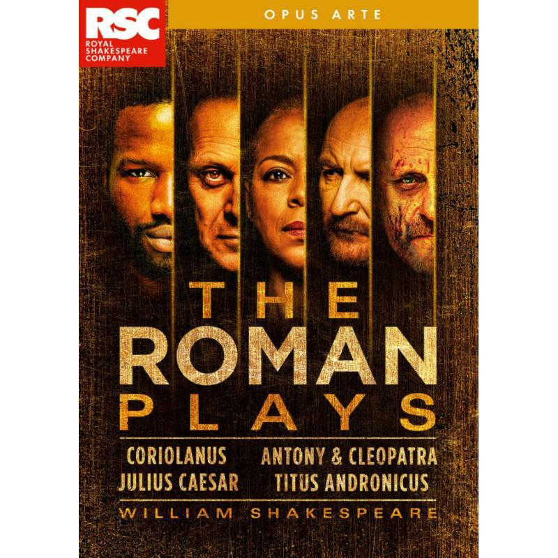 Various - The Roman Plays: William Shakespeare's Coriolanus, Antony & Cleopatra, Julius Caesar, Titus Andronicus - OA1295BD