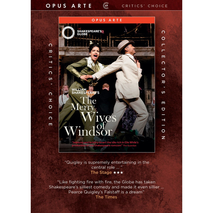 Pearce Quigley; Sarah Finigan; Bryony Hannah; Richard Katz; Forbes Mason; Anita Reynolds; Boadicea Ricketts; Jude Owusu; Joshua Lacey; Hedydd Dylan; Elle While - William Shakespeare: The Merry Wives of Windsor - OA1353D