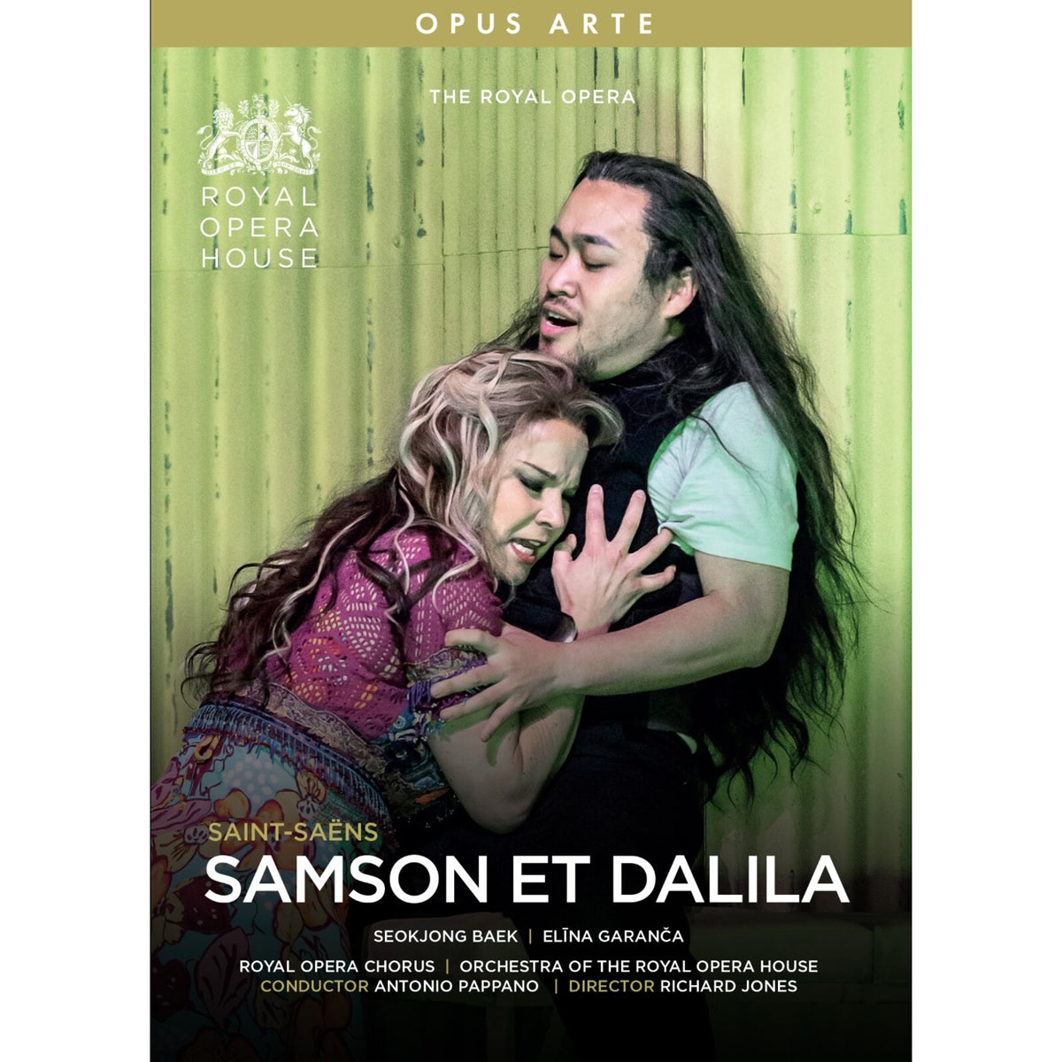 SeokJong Baek; Elina Garanca; Lukasz Golinski; Blaise Malaba; The Orchestra of the Royal Opera House; Antonio Pappano - Camille Saint-Saens: Samson et Dalila - OA1371D