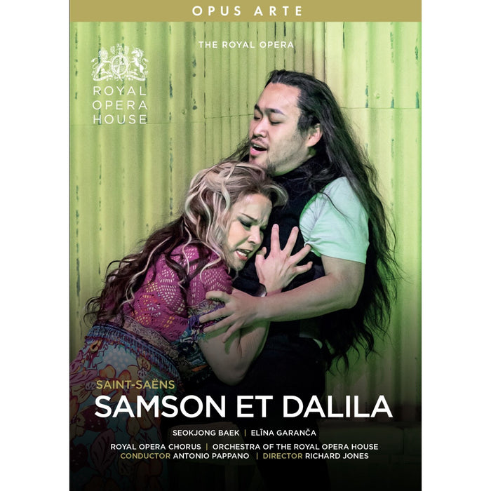 SeokJong Baek; Elina Garanca; Lukasz Golinski; Blaise Malaba; The Orchestra of the Royal Opera House; Antonio Pappano - Camille Saint-Saens: Samson et Dalila - OA1371D