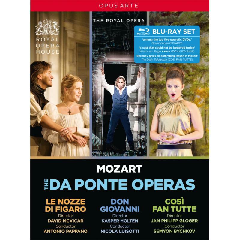 Royal Opera/Pappano/Bychkov - Wolfgang Amadeus Mozart: Le nozze di Figaro, Don Giovanni, Cosi fan tutte - OABD7251BD
