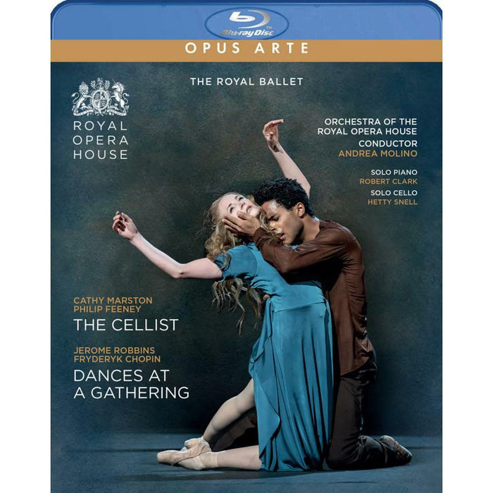 Royal Ballet - Cathy Marston, Philip Feeney: The Cellist, Jerome Robbins, Frédéric Chopin: Dances at a Gathering - OABD7277D