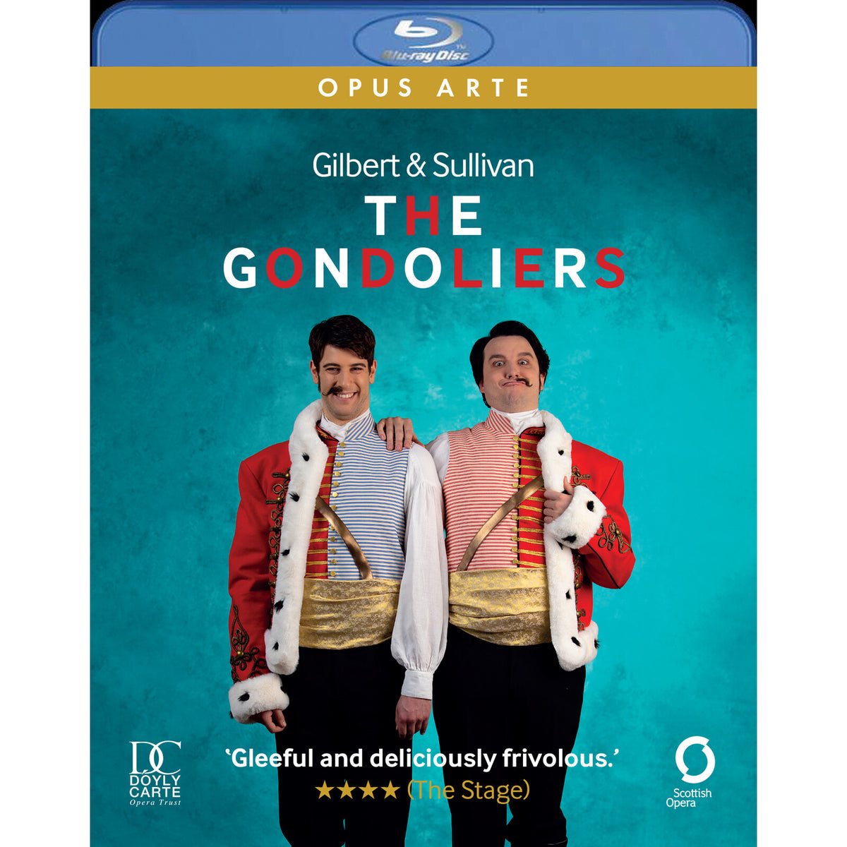 William Morgan; Mark Nathan; Ellie Laugharne; Sioned Gwen Davies; Yvonne Howard; Richard Suart; Ben McAteer; Catriona Hewitson; Arthur Bruce; Dan Shelvey; Cheryl Forbes; Oskar McCarthy; Derek Clark - W. S. Gilbert & Arthur Sullivan: The Gondoliers - OABD7305D