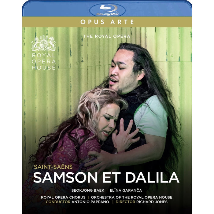 SeokJong Baek; Elina Garanca; Lukasz Golinski; Blaise Malaba; The Orchestra of the Royal Opera House; Antonio Pappano - Camille Saint-Saens: Samson et Dalila - OABD7315D