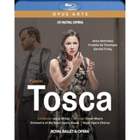 Anna Netrebko; Freddie De Tommaso; Gerald Finley; Carlo Bosi; Ossian Huskinson; Alessandro Corbelli; Siphe Kwani; Olle Zetterstrom; Esmae Froud; Orchestra of the Royal Opera House; Jakub Hrusa - Giacomo Puccini: Tosca - OABD7338D