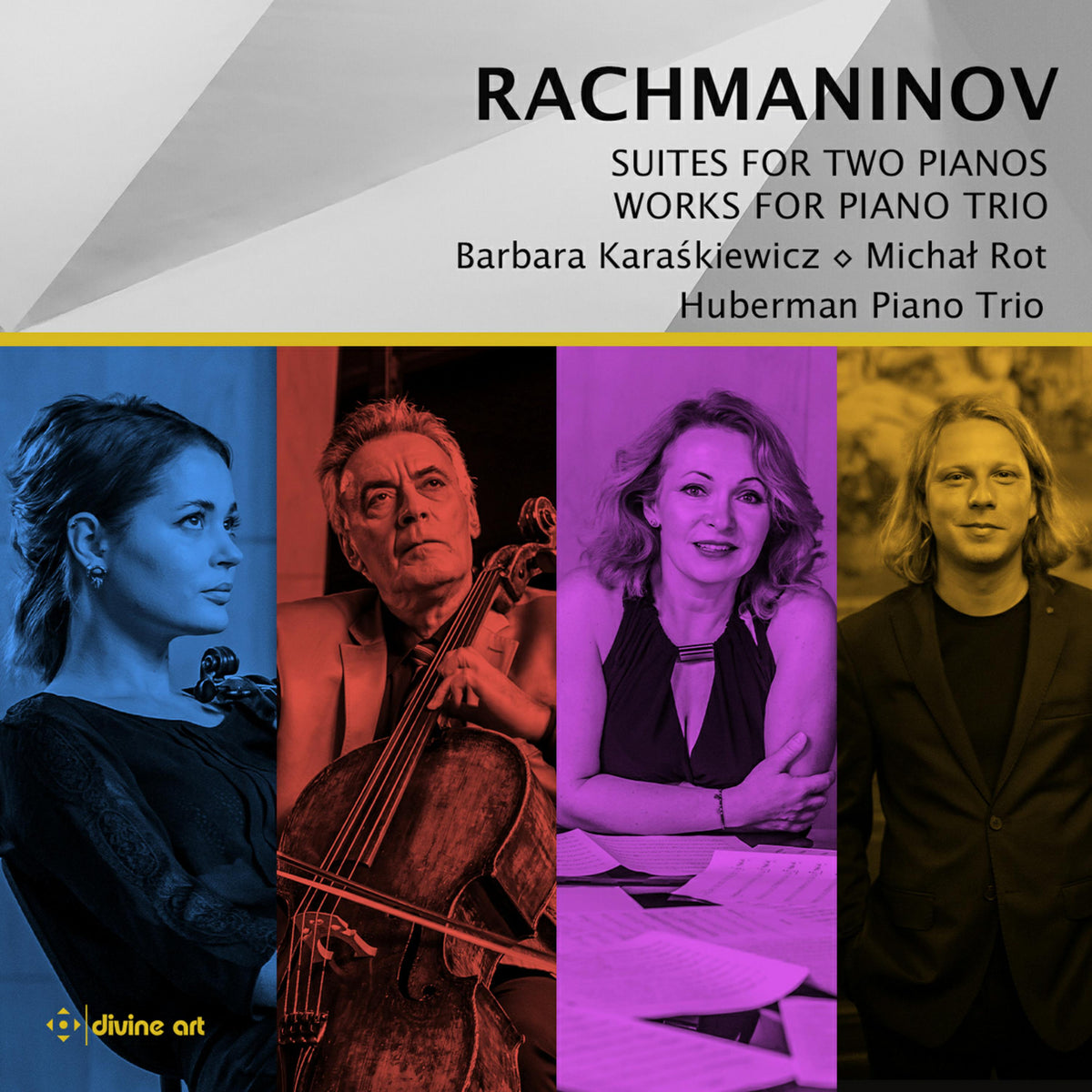 Barbara Karaskiewicz; Michal Rot; Huberman Piano Trio - Rachmaninov: Suites for Two Pianos & Works for Piano Trio - DDX21101