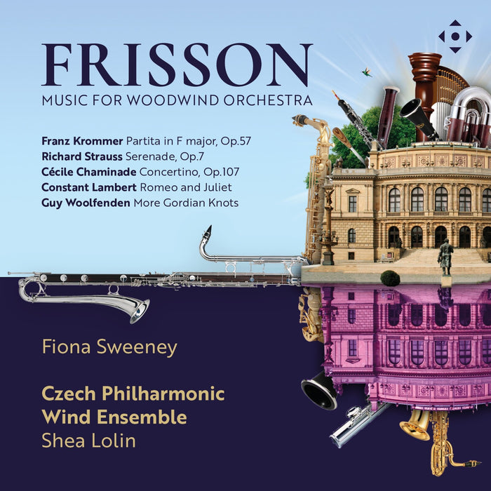 Czech Philharmonic Wind Ensemble; Shea Lolin - FRISSON - Music for Woodwind Orchestra - DDX21146