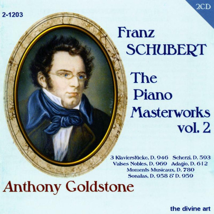 Anthony Goldstone - SCHUBERT:PNO MWKS VOL 2 - DDA21203
