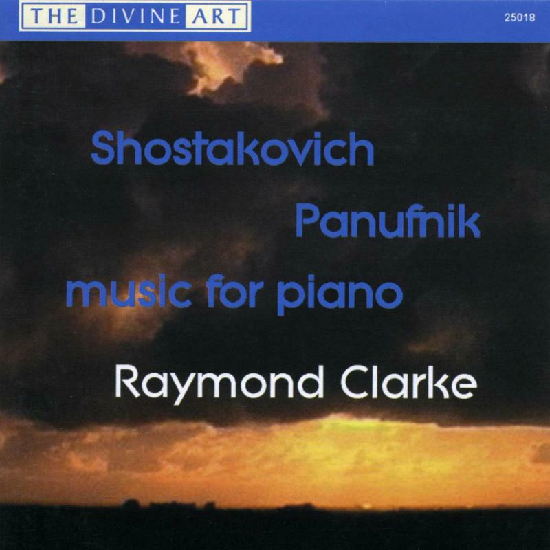 Raymond Clarke - MUSIC FOR PIANO - DDA25018