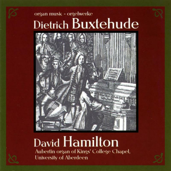 David Hamilton - BUXTEHUDE:ORGAN MUSIC - DDA25041