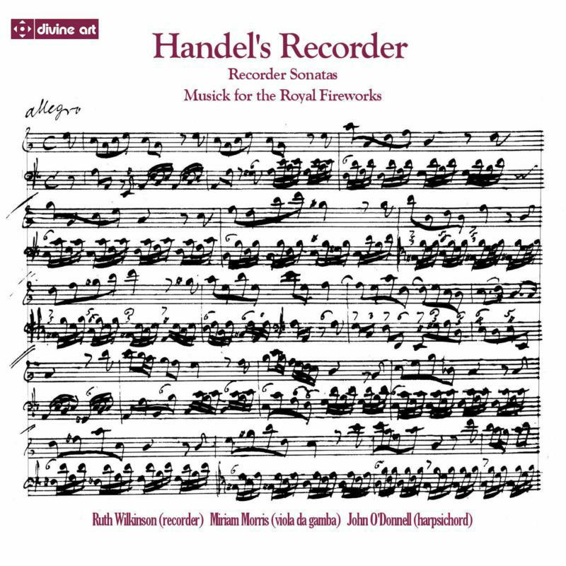 Wilkinson:Morris:O'Donnell - Handel's Recorder - DDA25124