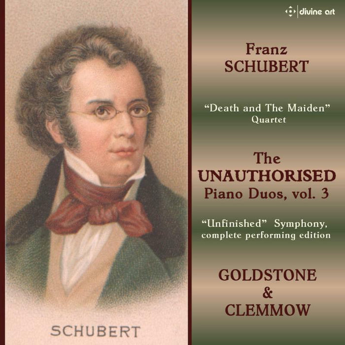 Golstone/Clemmow - Schubert:Piano Duos Vol. 3 - DDA25125