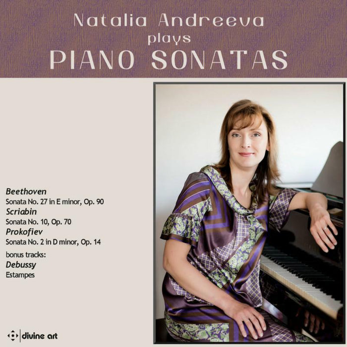 Natalia Andreeva - Natalia Andreeva plays Piano Sonatas - DDA25140