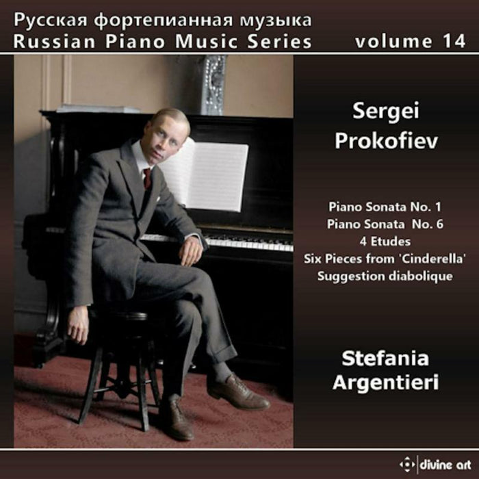 Stefania Argentieri - Russian Piano Music Series, Volume 14 - Sergei Prokofiev - DDA25156