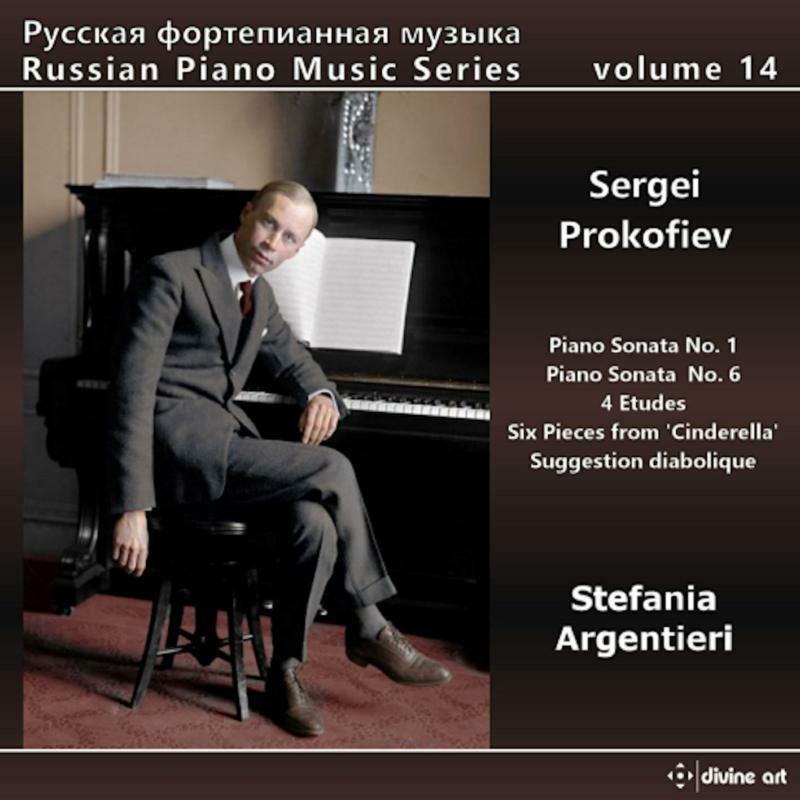 Stefania Argentieri - Russian Piano Music Series, Volume 14 - Sergei Prokofiev - DDA25156