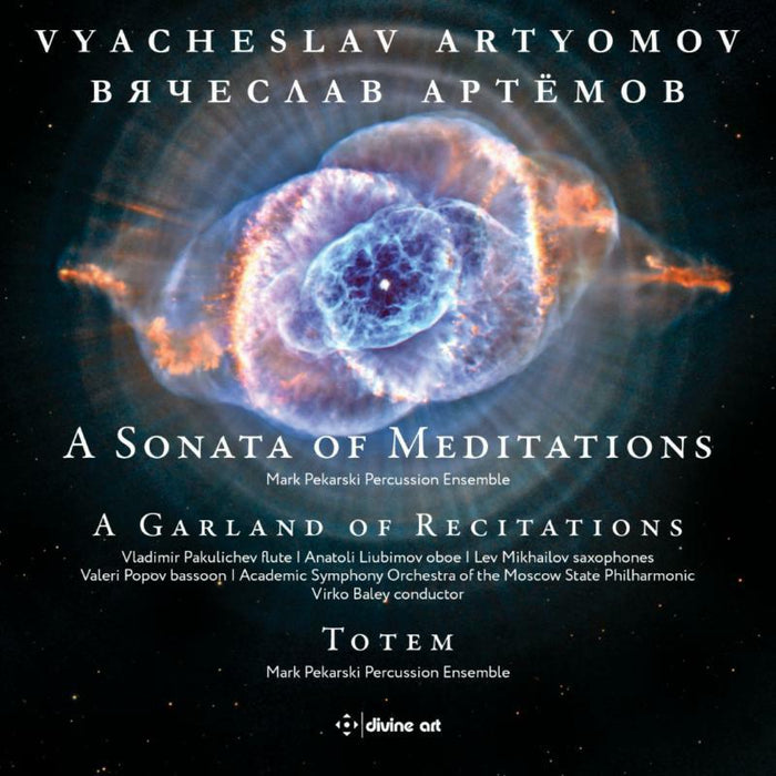Mark Pekarsky Perc Ens. - Vyacheslav Artyomov: A Sonata of Meditiations, A Garland of Recitations, Totem - DDA25174