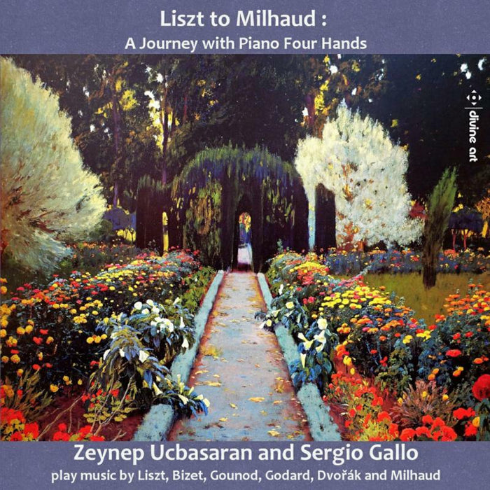 Ucbasaran/Gallo - Liszt to Milhaud: A journey with Piano Four Hands - DDA25208