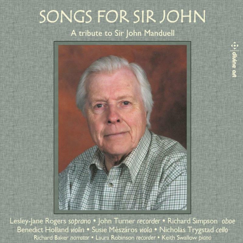 Various - Songs for Sir John - A tribute to Sir John Manduell - DDA25210