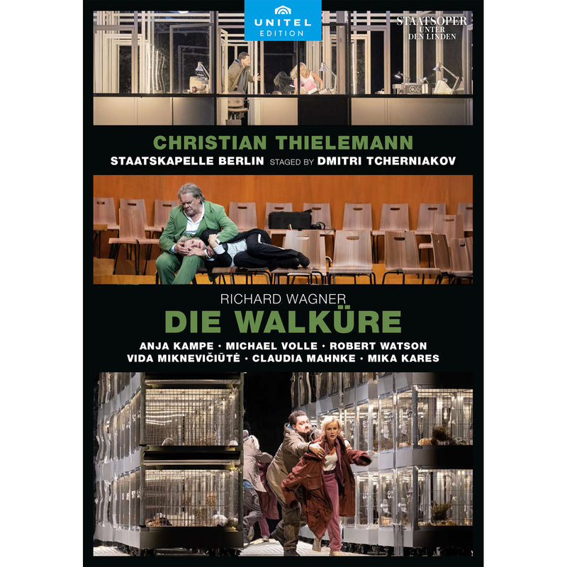 Anja Kampe; Michael Volle; Robert Watson; Vida Mikneviciute; Claudia Mahnke; Mika Kares; Staatskapelle Berlin; Dmitri Tcherniakov; Christian Thielemann - Richard Wagner: Die Walkure - 810008