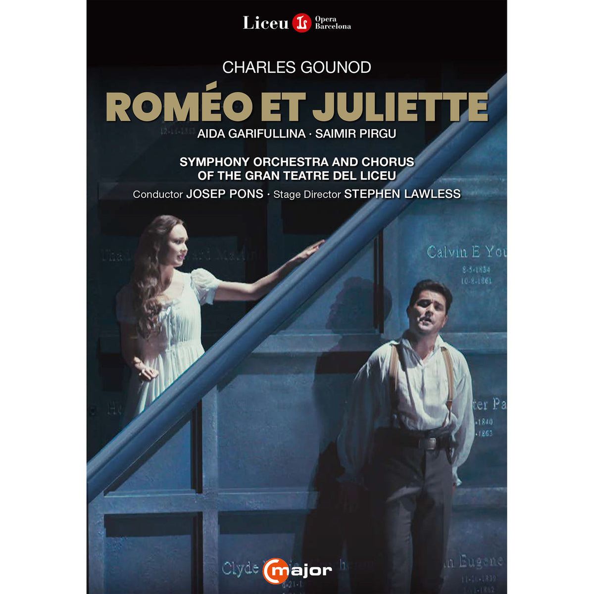 Aida Garifullina; Saimir Pirgu; David Alegret; Tara Erraught Gabriel Bermudez; Chorus of the Gran Teatre Del Liceu; Symphony Orchestra of the Gran Teatre Del Liceu; Stephen Lawless; Josep Pons - Charles Gounod: Romeo and Juliette - 764108