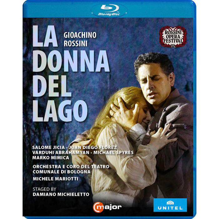 Salome Jicia; Juan Diego Florez; Varduhi Abrahamyan; Michael Spyres; Marko Mimica; Coro del Teatro Comunale di Bologna; Orchestra del Teatro Comunale di Bologna; Damiano Michieletto; Michele Mariotti - Gioachino Rossini: La donna del lago - 764404