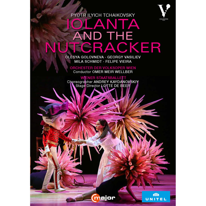 Olesya Golovneva; Stefan Cerny; Georgy Vasiliev; Andrei Bondarenko; Mila Schmidt; Felipe Vieira; Wiener Staatsballett; Orchester der Volksoper Wien; Lotte de Beer; Andrey Kaydanovskiy; Omer Meir Wellber - Pyotr Ilyich Tchaikovsky: Iolanta and The Nutcracker - 765108