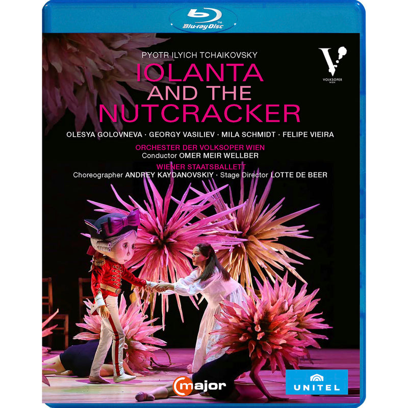 Olesya Golovneva; Stefan Cerny; Georgy Vasiliev; Andrei Bondarenko; Mila Schmidt; Felipe Vieira; Wiener Staatsballett; Orchester der Volksoper Wien; Lotte de Beer; Andrey Kaydanovskiy; Omer Meir Wellber - Pyotr Ilyich Tchaikovsky: Iolanta and The Nutcracker - 765204