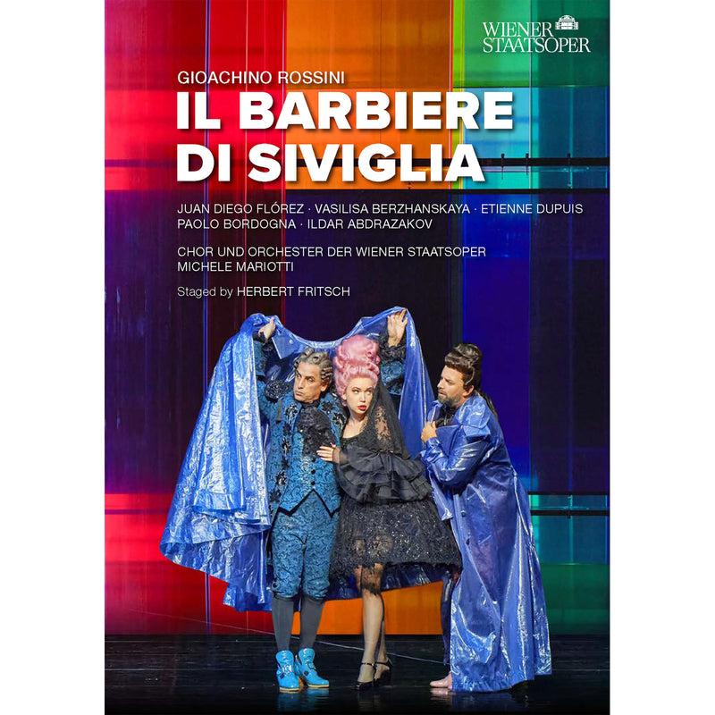 Juan Diego Florez; Vasilisa Berzhanskaya; Etienne Dupuis; Ildar Abdrazakov; Chorus of Wiener Staatsoper; Orchestra of Wiener Staatsoper; Michele Mariotti - Gioachino Rossini: Il barbiere di Siviglia - 765308